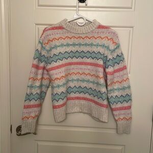 American Eagle Fair-isle knit sweater